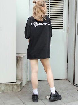 「AKIII CLASSIC（アキクラシック）のアイテム」を使った、RASVOA STAFFさん（レディース・163cm）の夏コーディネート