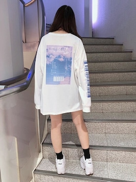 「RASVOA（ラスボア）のアイテム」を使った、RASVOA STAFFさん（レディース・159cm）の秋コーディネート