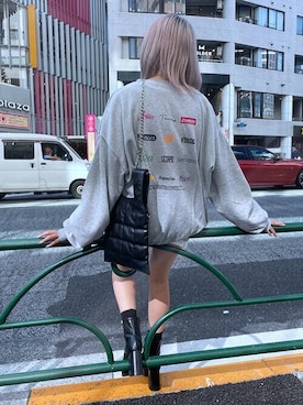 「RASVOA（ラスボア）のアイテム」を使った、RASVOA STAFFさん（レディース・166cm）の秋コーディネート