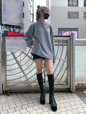 RASVOA STAFFさん（レディース・163cm）の冬コーディネート