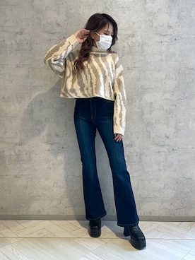 RASVOA STAFFさん（レディース・155cm）の冬コーディネート