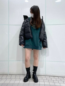 RASVOA STAFFさん(レディース・159cm)の冬コーディネート