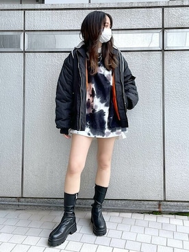 RASVOA STAFFさん（レディース・159cm）の冬コーディネート