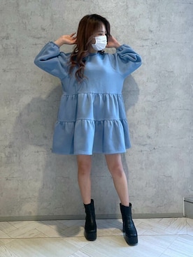 RASVOA STAFFさん(レディース・155cm)の冬コーディネート