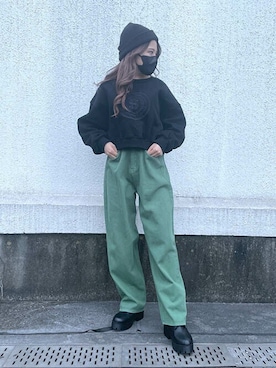 RASVOA STAFFさん(レディース・155cm)の冬コーディネート