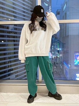 RASVOA STAFFさん(レディース・159cm)の冬コーディネート