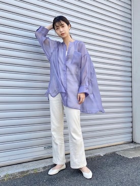 あおきりほさん(レディース・161cm)の春コーディネート