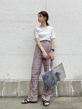 あおきりほさん(レディース・161cm)の夏コーディネート