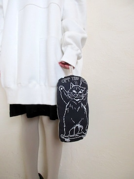 「アイテム（クッション/クッションカバー、グレー系）」を使った、TITY niigataさん（レディース・160cm）の冬コーディネート