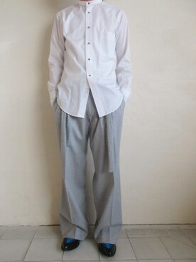 「 グレー」｜TITY niigataさん（メンズ・172cm）の冬コーディネート
