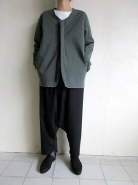 「my beautiful landlet（マイビューティフルランドレット）のアイテム（ブルゾン）」を使った、TITY niigataさん（レディース・160cm）の冬コーディネート
