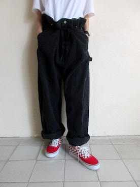 「doublet（ダブレット）のアイテム（パンツ）」を使った、TITY niigataさん（レディース・160cm）の夏コーディネート