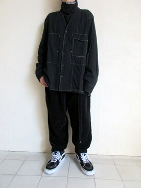 「ESSAY（エッセイ）のアイテム」を使った、TITY niigataさん（レディース・160cm）の秋コーディネート