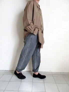 「ESSAY（エッセイ）のアイテム」を使った、TITY niigataさん（レディース・160cm）の秋コーディネート
