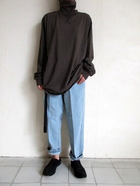 「ESSAY（エッセイ）のアイテム」を使った、TITY niigataさん（レディース・160cm）の秋コーディネート