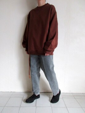 「ESSAY（エッセイ）のアイテム」を使った、TITY niigataさん（レディース・160cm）の秋コーディネート