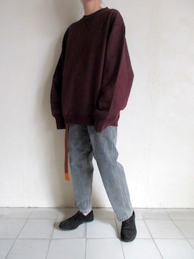 「ESSAY（エッセイ）のアイテム」を使った、TITY niigataさん（レディース・160cm）の秋コーディネート