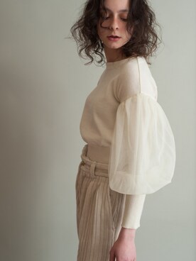 「BANSAN（バンサン）のアイテム」を使った、TITY niigataさん（レディース・172cm）の秋コーディネート