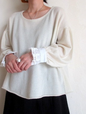 「GASA*（ガサ）のアイテム」を使った、TITY niigataさん（レディース・160cm）の秋コーディネート