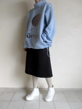 「chloma（クロマ）のアイテム」を使った、TITY niigataさん（レディース・160cm）の秋コーディネート