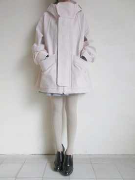 「chloma（クロマ）のアイテム」を使った、TITY niigataさん（レディース・160cm）の冬コーディネート