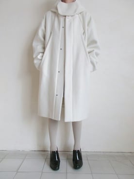 「chloma（クロマ）のアイテム」を使った、TITY niigataさん（レディース・160cm）の冬コーディネート