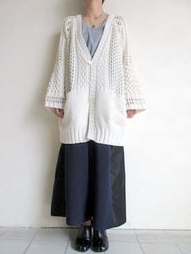 「BANSAN（バンサン）のアイテム」を使った、TITY niigataさん（レディース・160cm）の春コーディネート