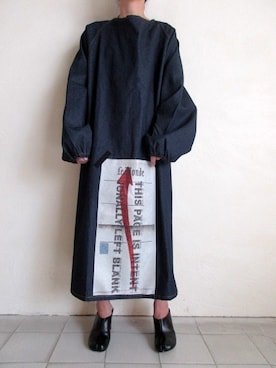「bodysong.」｜「アイテム（その他アウター）」を使った、TITY niigataさん（レディース・160cm）の春コーディネート