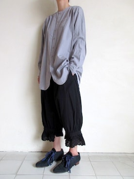 「GASA*（ガサ）のアイテム」を使った、TITY niigataさん（レディース・160cm）の夏コーディネート