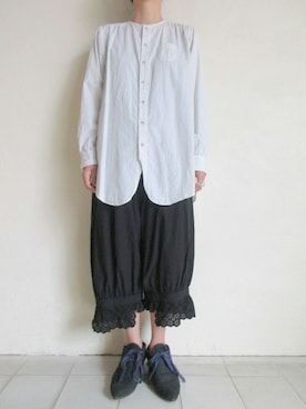 「GASA*（ガサ）のアイテム」を使った、TITY niigataさん（レディース・160cm）の夏コーディネート