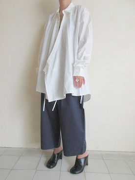 「STORAMA（ストラマ）のアイテム」を使った、TITY niigataさん（レディース・160cm）の夏コーディネート