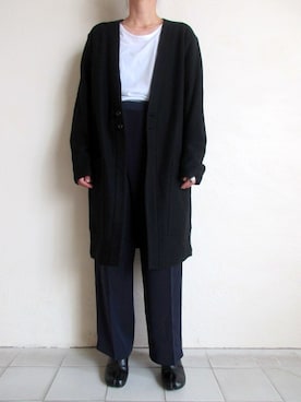 「hatra（ハトラ）のアイテム（その他アウター）」を使った、TITY niigataさん（レディース・160cm）の夏コーディネート