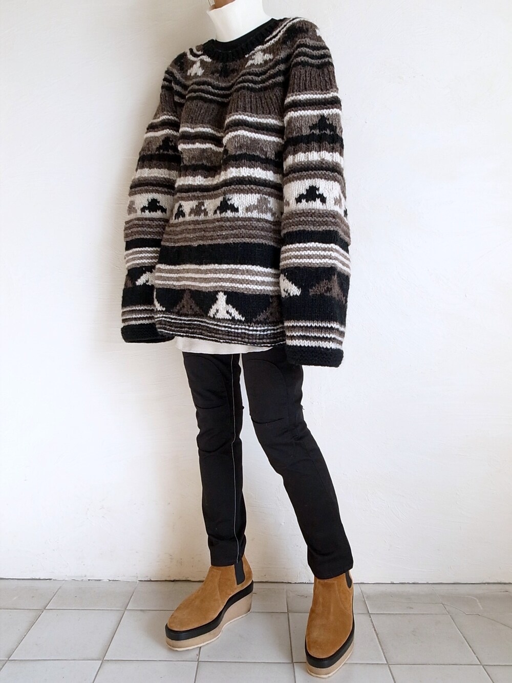 TITY niigata｜blackmeansのニット/セーターを使ったコーディネート - WEAR