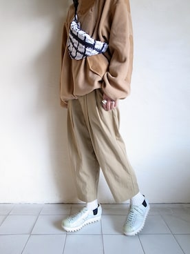 「FABRICK（ファブリック）のアイテム」を使った、TITY niigataさん（レディース・160cm）の冬コーディネート