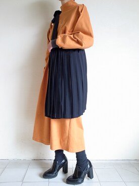 「youmolaugh（ユーモラフ）のアイテム」を使った、TITY niigataさん（レディース・160cm）の冬コーディネート