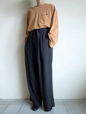 「banal chic bizarre」｜TITY niigataさん（レディース・160cm）の冬コーディネート