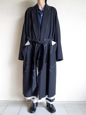 「sulvam」｜「アイテム（その他アウター）」を使った、TITY niigataさん（レディース・160cm）の冬コーディネート
