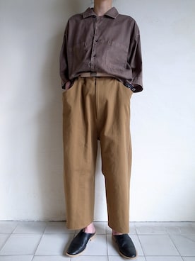 「yoko sakamoto（ヨーコサカモト）のアイテム」を使った、TITY niigataさん（レディース・161cm）の春コーディネート