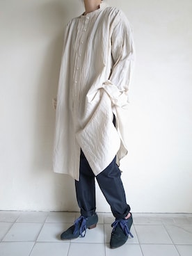 「GASA*（ガサ）のアイテム」を使った、TITY niigataさん（レディース・160cm）の春コーディネート