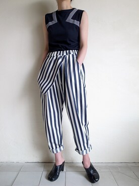 「youmolaugh（ユーモラフ）のアイテム」を使った、TITY niigataさん（レディース・160cm）の春コーディネート