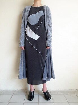 「パイル」｜「アイテム（その他アウター）」を使った、TITY niigataさん（レディース・160cm）の春コーディネート