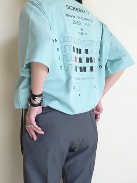 「CLAMP（クランプ）のアイテム」を使った、TITY niigataさん（レディース・160cm）の夏コーディネート