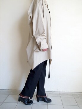「sulvam」｜「アイテム（スラックス）」を使った、TITY niigataさん（レディース・160cm）の夏コーディネート