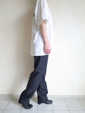 「CLAMP（クランプ）のアイテム」を使った、TITY niigataさん（レディース・160cm）の夏コーディネート