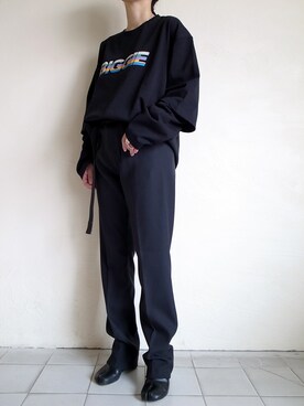 「CLAMP（クランプ）のアイテム」を使った、TITY niigataさん（レディース・160cm）の夏コーディネート
