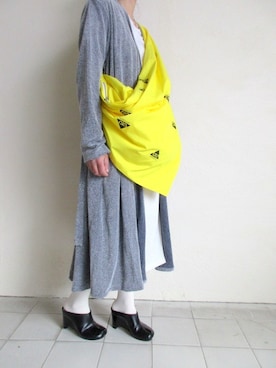「hatra（ハトラ）のアイテム」を使った、TITY niigataさん（レディース・160cm）の夏コーディネート