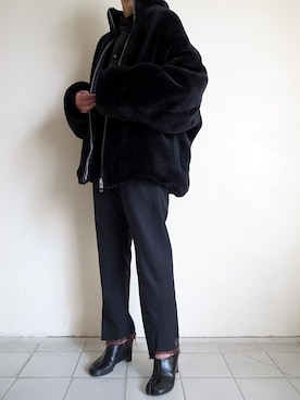 「sulvam」｜「アイテム（ブルゾン）」を使った、TITY niigataさん（レディース・160cm）の夏コーディネート
