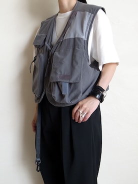 「BENCH（ベンチ）のアイテム（トップス）」を使った、TITY niigataさん（レディース・160cm）の秋コーディネート