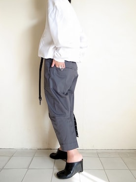 「SHINYAKOZUKA（シンヤコヅカ）のアイテム」を使った、TITY niigataさん（レディース・160cm）の秋コーディネート