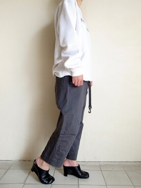 「SHINYAKOZUKA（シンヤコヅカ）のアイテム」を使った、TITY niigataさん（レディース・160cm）の秋コーディネート